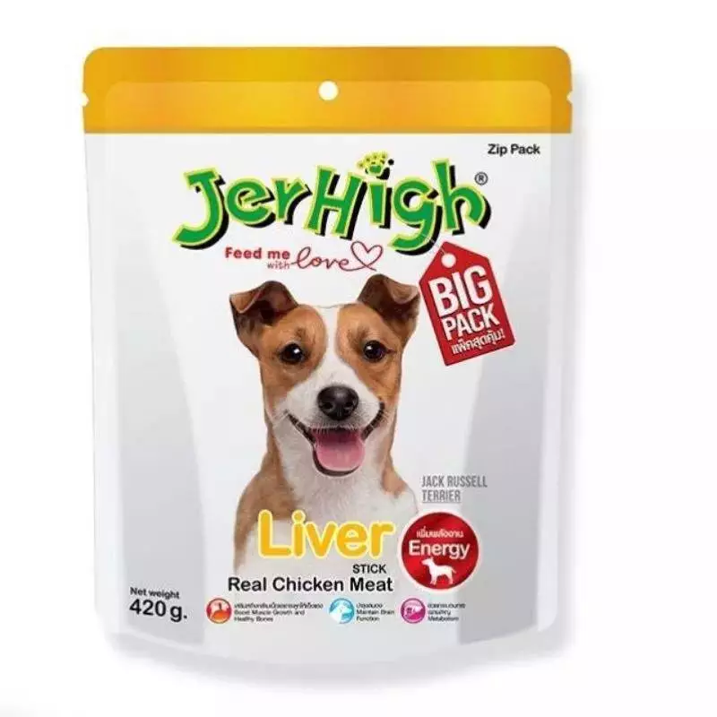 JerHigh Stick 400g 1ซอง ขนมสุนัขเจอร์ไฮ thumbnail 7