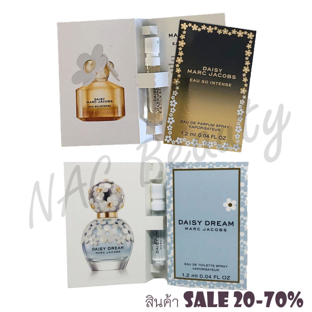 ของแท้100%_MARC JACOBS Daisy Eau So Intense EDP 1.2ml/ Daisy Dream EDT 1.2ml