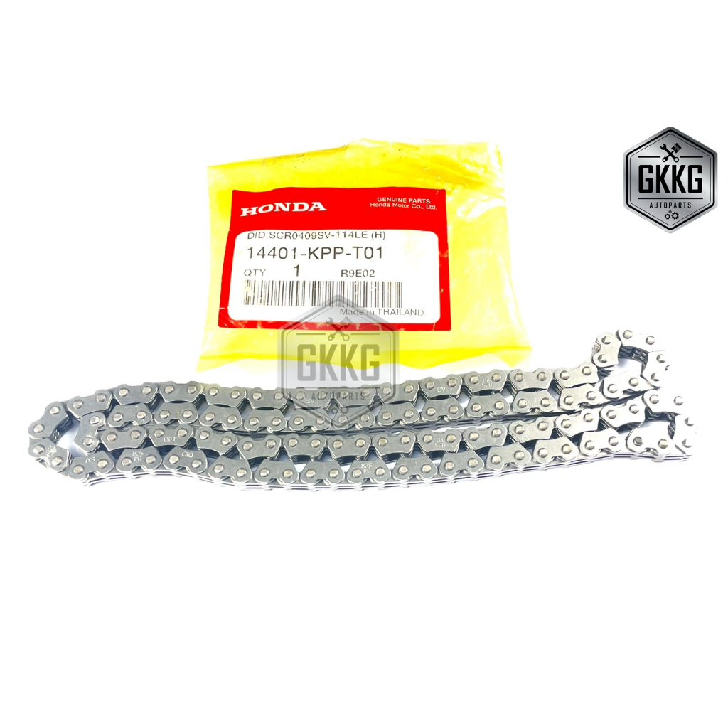 โซ่ราวลิ้น แท้ศูนย์ HONDA สำหรับ CBR150 114L รหัสสินค้า 14401-KPP-TO1