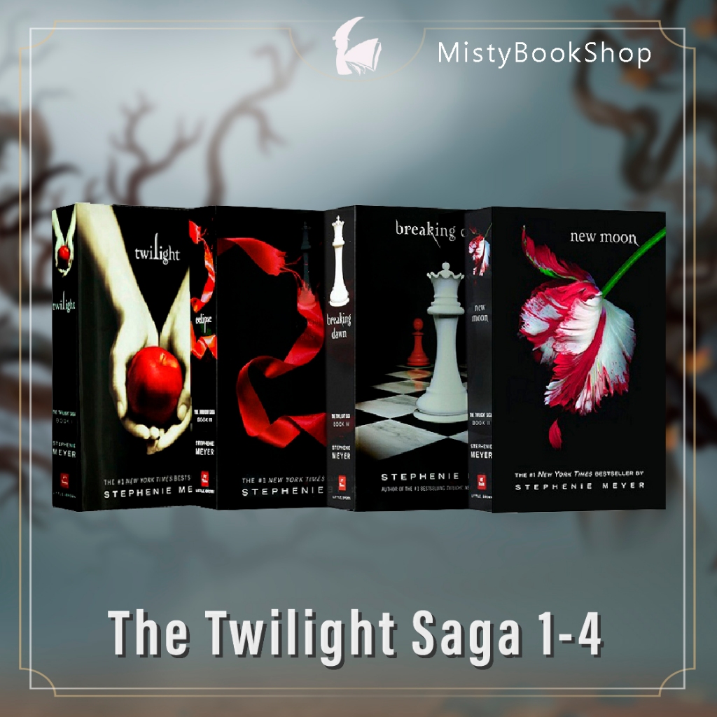 [พร้อมส่ง] Twilight saga เล่ม 1-4 : Midnight Sun / Twilight saga / Twilight / Stephenie Meyer/ นิยาย