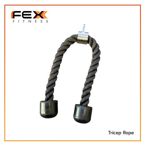 FEX fitness - Tricep Rope อุปกรณ์เล่นกับเคเบิ้ล (จำหน่ายเป็นชิ้น)