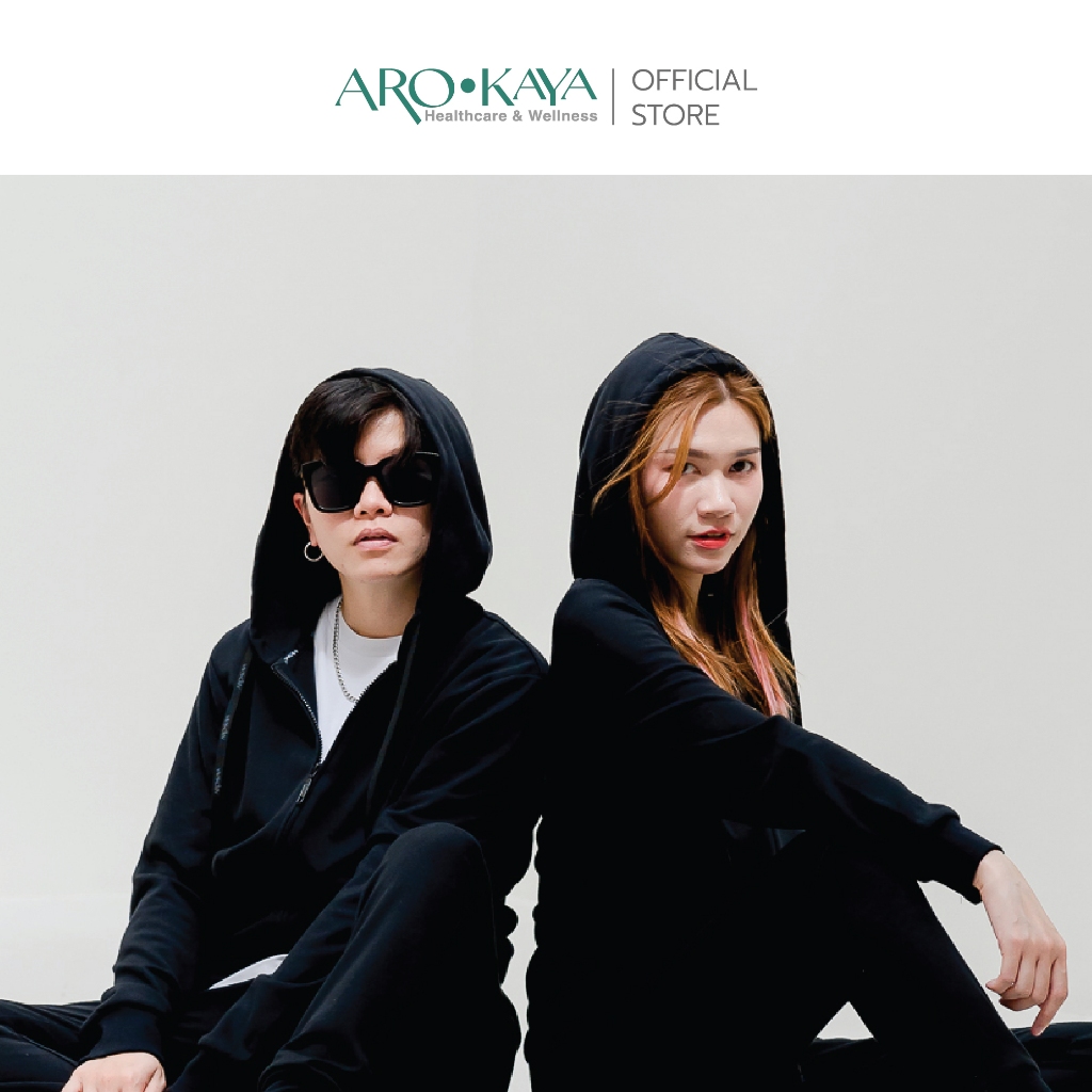 Arokaya Collagen Classic Hoodie เสื้อฮู้ดคอลลาเจน รุ่น AC3802 ราคา ถูกที่สุด ดีลบีเคเค แกลเลอรีภาพที่ 7