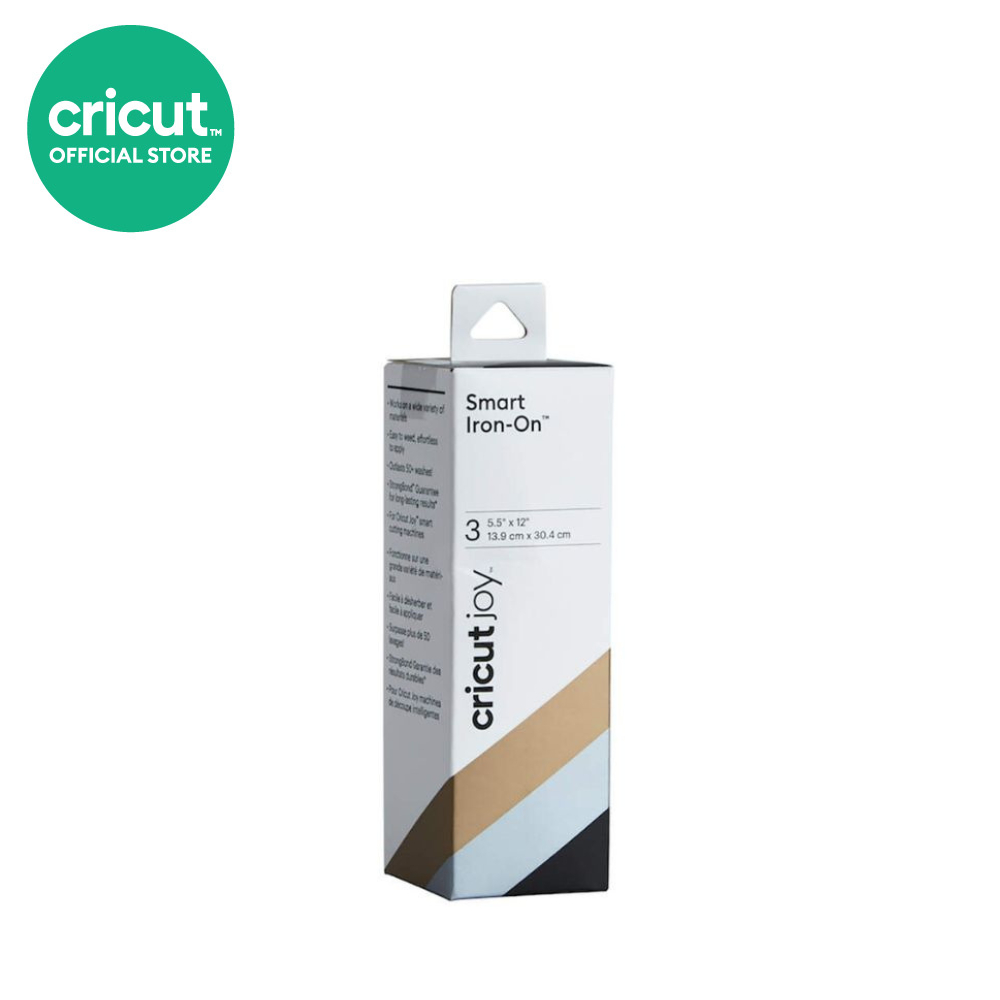 Cricut Joy Smart Iron-On Sampler Classics ขนาด 5.5x12 นิ้ว สำหรับเครื่องตัดรุ่น Cricut Joy