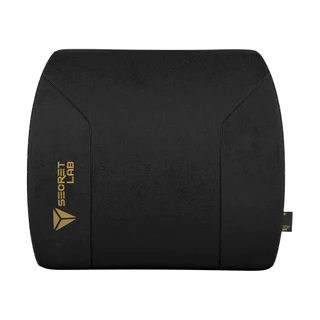 Secretlab Lumbar Pillow Pro—สีดำ (Black) หมอนรองหลังเมมโมรี่โฟม-คูลลิ่งเจล