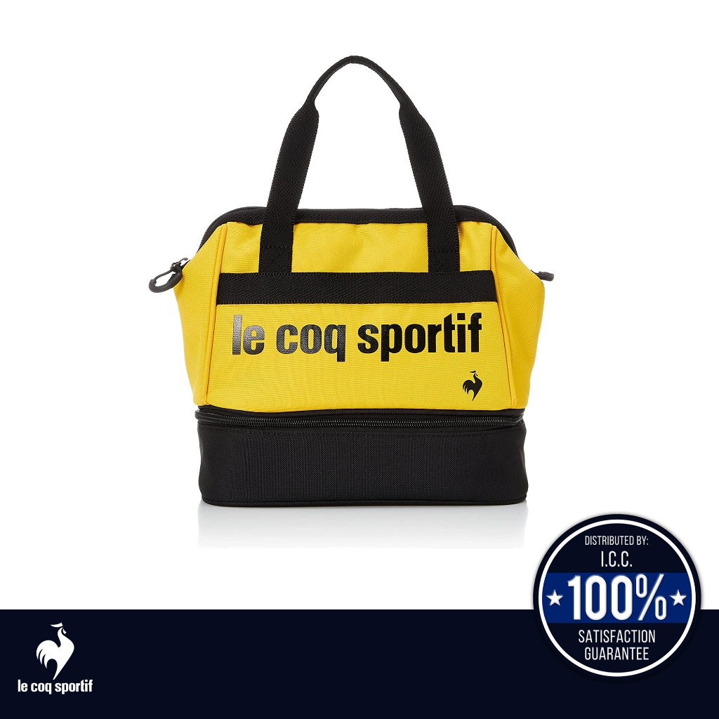 le coq sportif กระเป๋ากอล์ฟเก็บความร้อน-เย็น สีเหลือง (กอล์ฟ, gollf, pouch, กระเป๋าถือ, กระเป๋าเก็บความเย็น, lecoq)