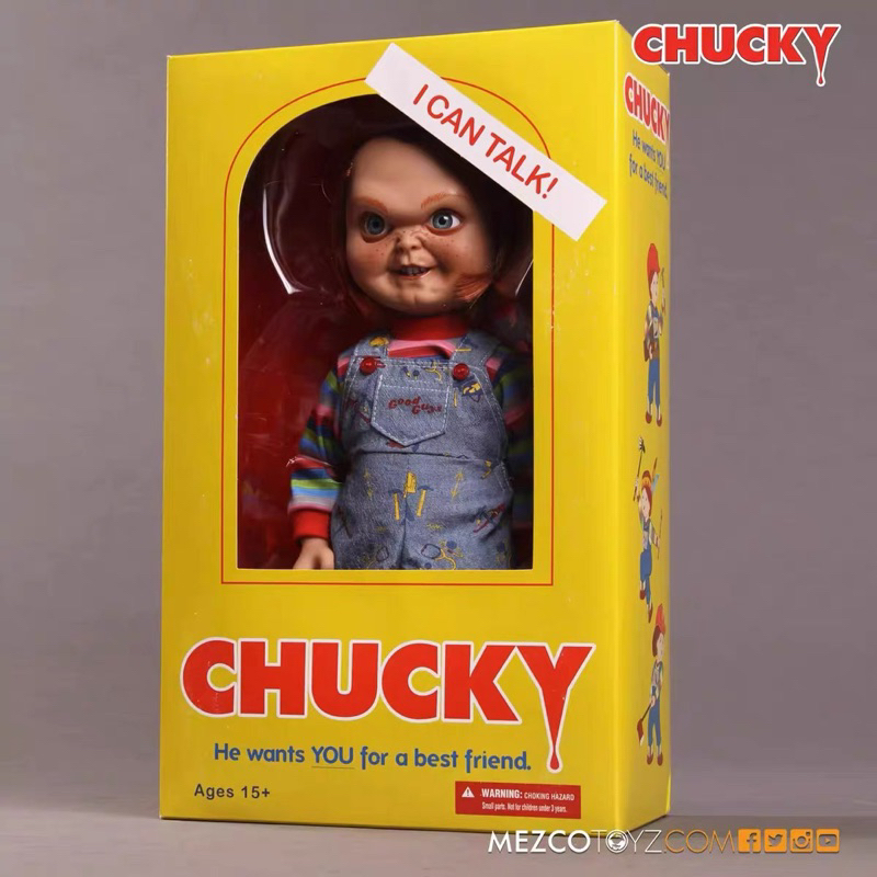 (กรุงเทพ) MDS MEGA SCALE Child's Play: Talking Good Guys Chucky ชุดผ้า 38 cm