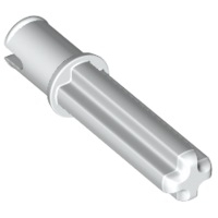 ชิ้นส่วนเลโก้ Lego Part Technic, Axle 2L with Pin without Friction Ridges (65249) ราคา/ชิ้น