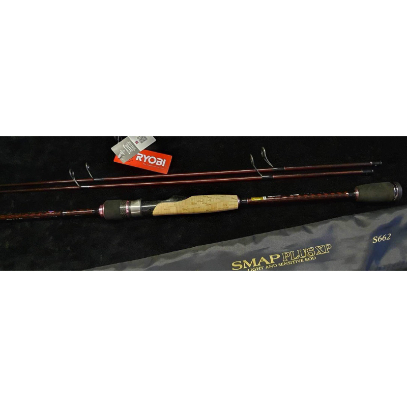 RYOBI SMAP PLUS-XP คันสปินนิ่ง ตีเหยื่อปลอม 2 Action