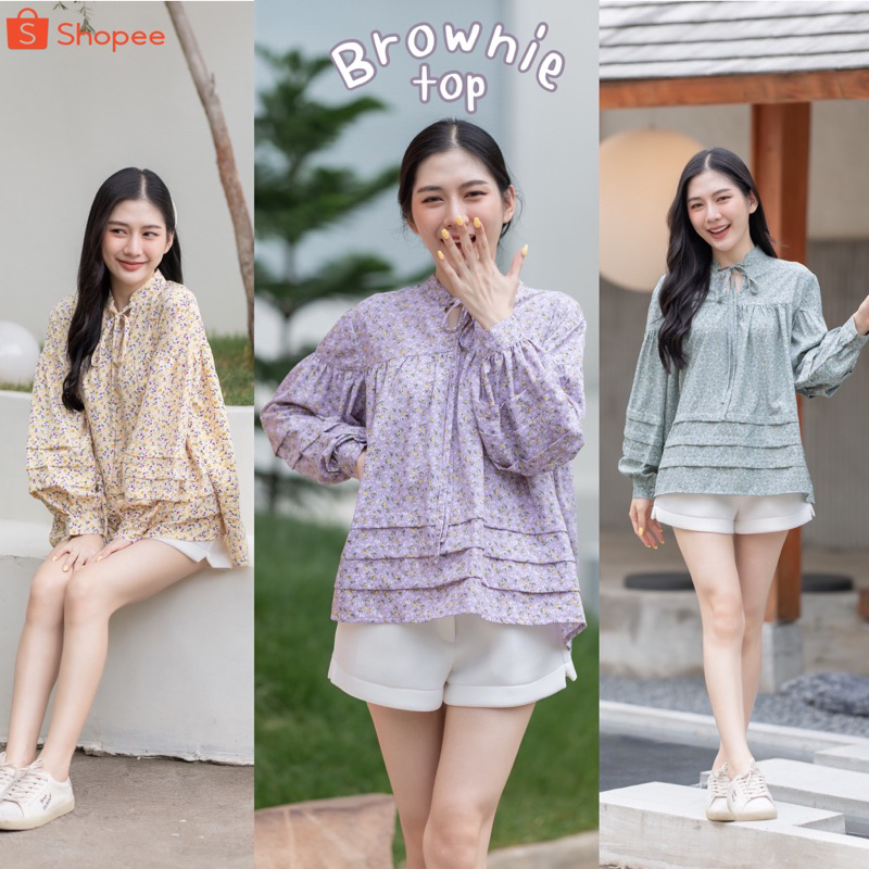 Brownie top 390.- เสื้อoversize