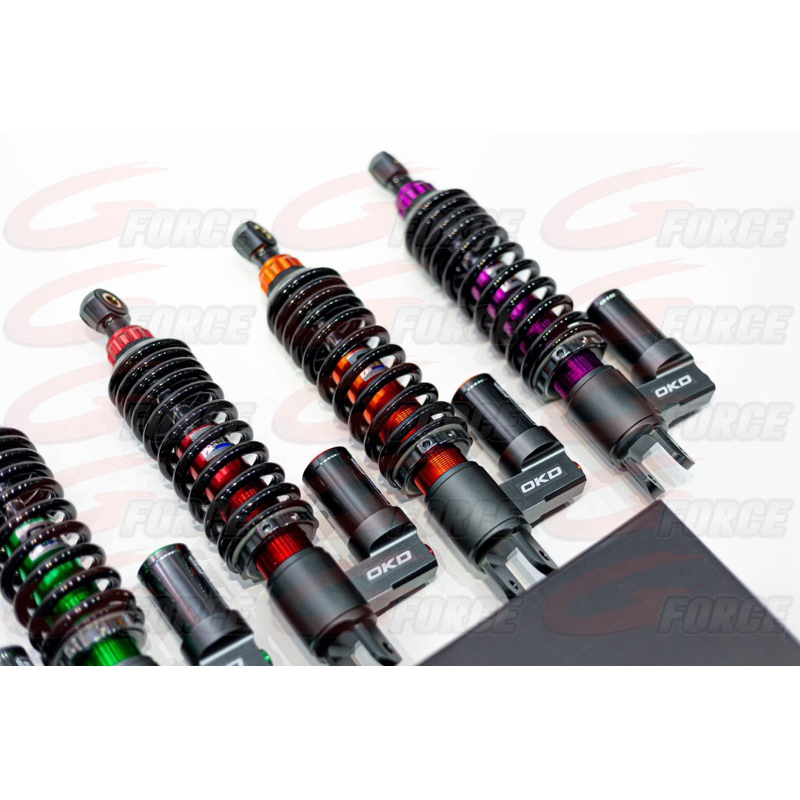 โช๊คหลังOKD  Giorno+ / Lead125 รุ่น Flipz II ยาว320mm โโช๊คOKD - รูปที่ 2