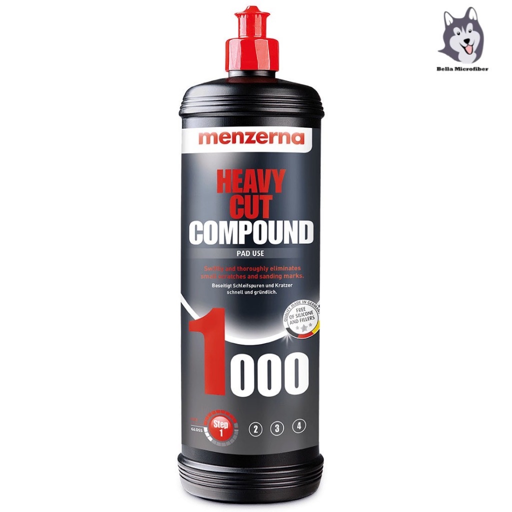 Menzerna Heavy Cut Compound 1000 น้ำยาขัดหยาบ(ขวดจริง) 1 ลิตร
