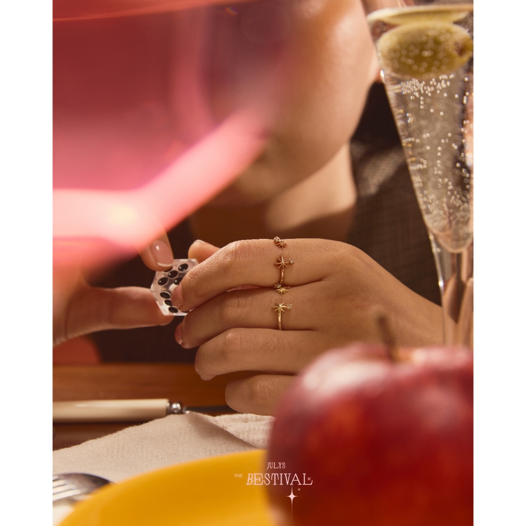 Julys - dazzling ring