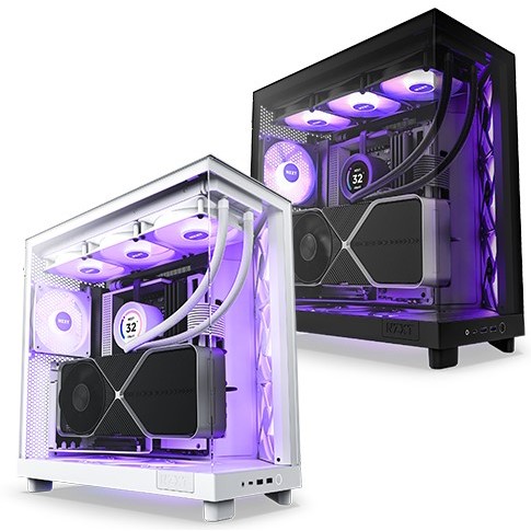 NZXT H6 Flow RGB Matte Mid Tower Case