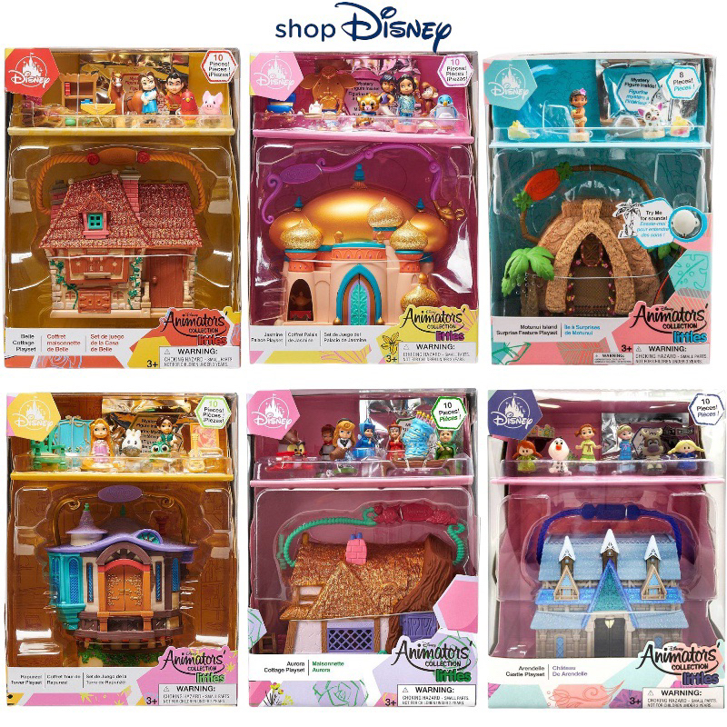 ชุดของเล่นปราสาทเจ้าหญิง จาก Shop Disney🇺🇸 Disney Animators' Collection Littles Play Set