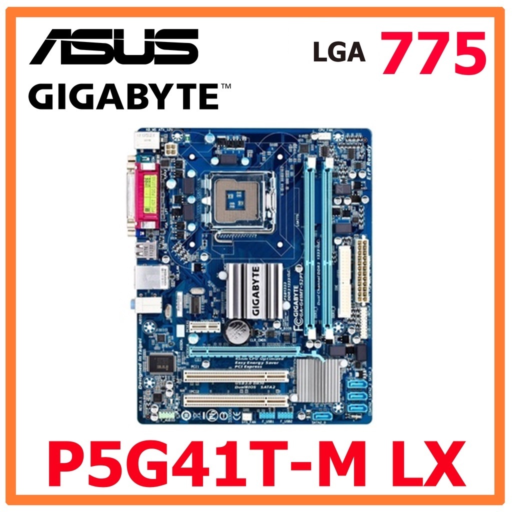 P5G41T - M LX เมนบอร์ด LGA 775 มือสอง พร้อมส่ง
