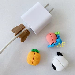 【ส่งจากไทย 150ลาย】Cable Bite ที่กันสายหัก ลายการ์ตูน cable protector สำหรับ สายชาร์จ สำหรับiP/Type-C