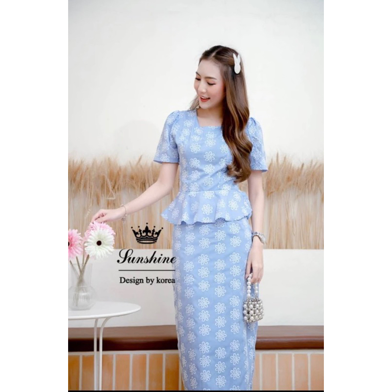 ชุดงานปักlady sunshine