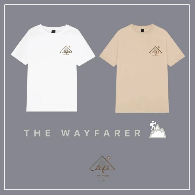เสื้อ cotton100%  รุ่น The Wayfarer