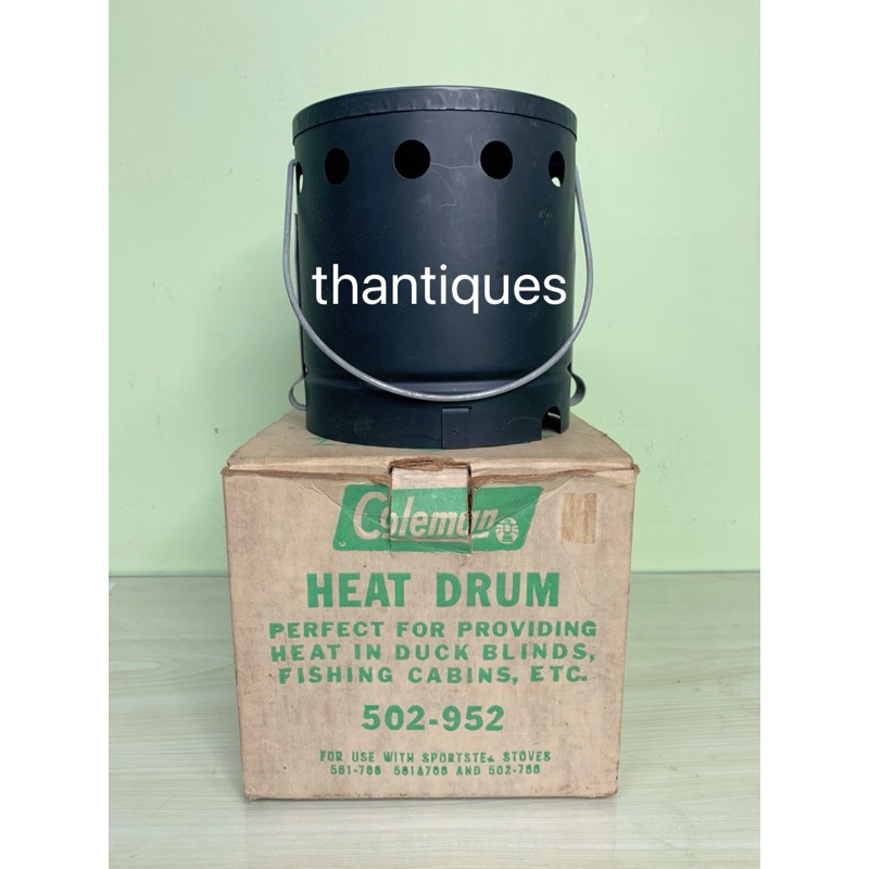 coleman heat drum กล่องความร้อน ใช้กับเตา Coleman 502 สภาพสวย USA แท้ หายาก