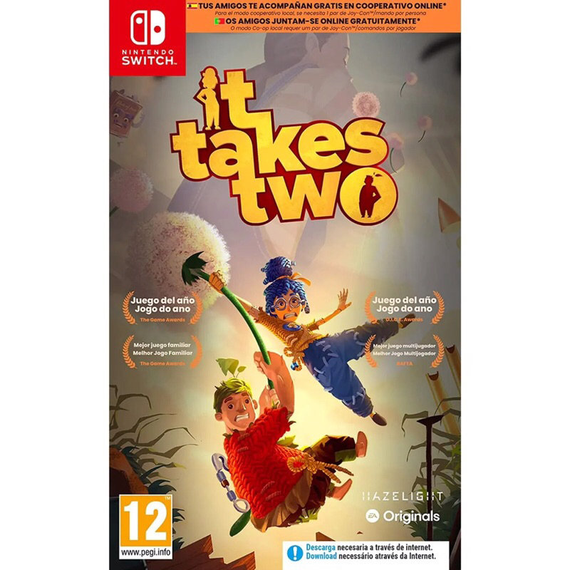 It Takes Two Nintendo Switch It Take Two (แผ่นใหม่ มือ1)