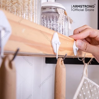 Armstrong ตะขอแขวนอเนกประสงค์ มีกาวในตัวพร้อมใช้งาน (28 แบบ) / Permanent Adhesive Hook