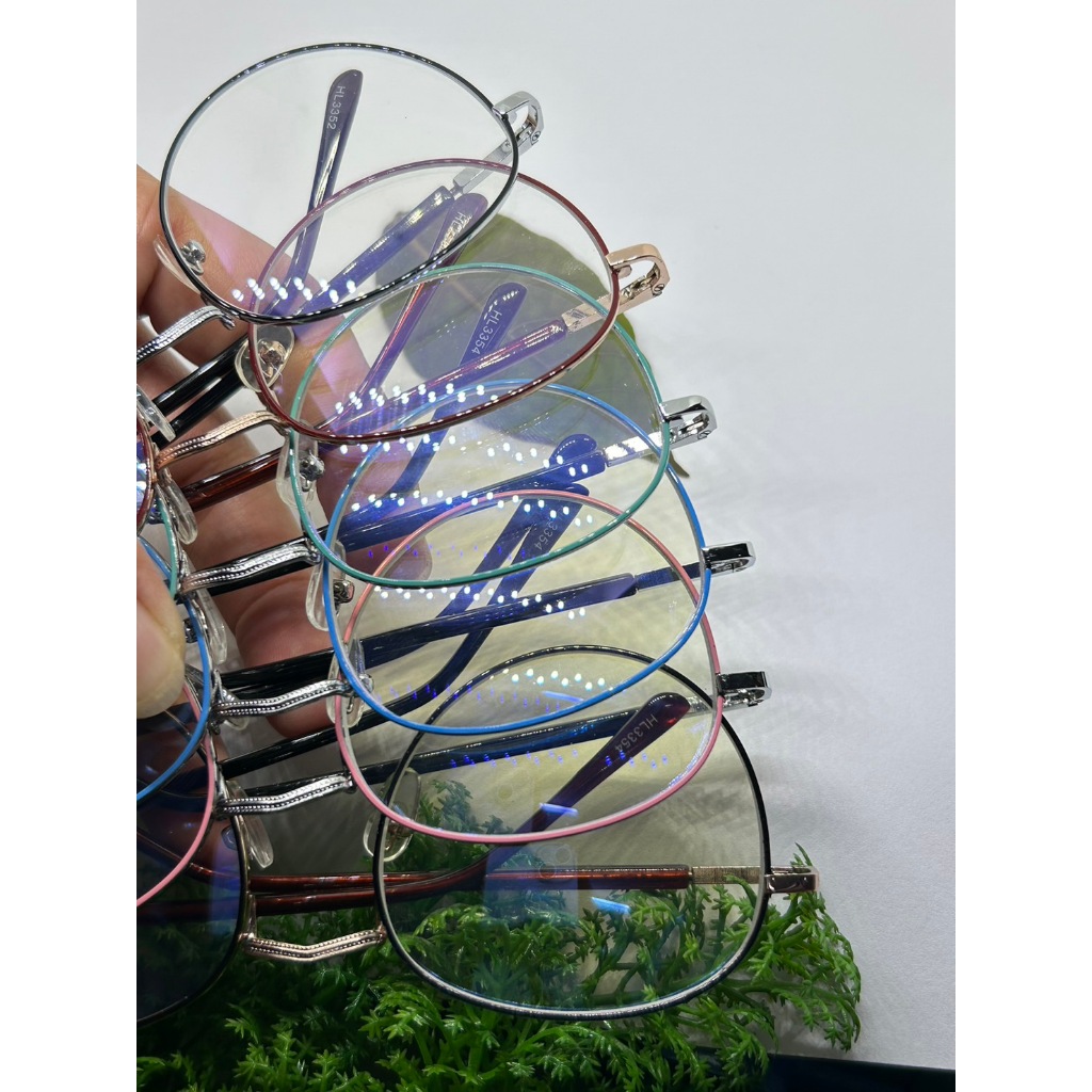 แว่นตา แว่นสายตายาว แว่นตากรองแสงคอมพิวเตอร์ (Anti-Blue) แว่นตาเลนส์กรองแสงสีฟ้า HL3345