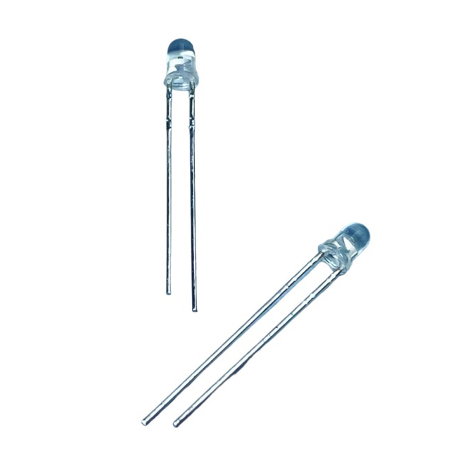 SIR-34ST3F ตัวส่งสัญญาณอินฟราเรด ตัวส่งสัญญาณ (10 ชิ้น) IR 950NM 100MA T-1 3mm Rohm Semiconductor