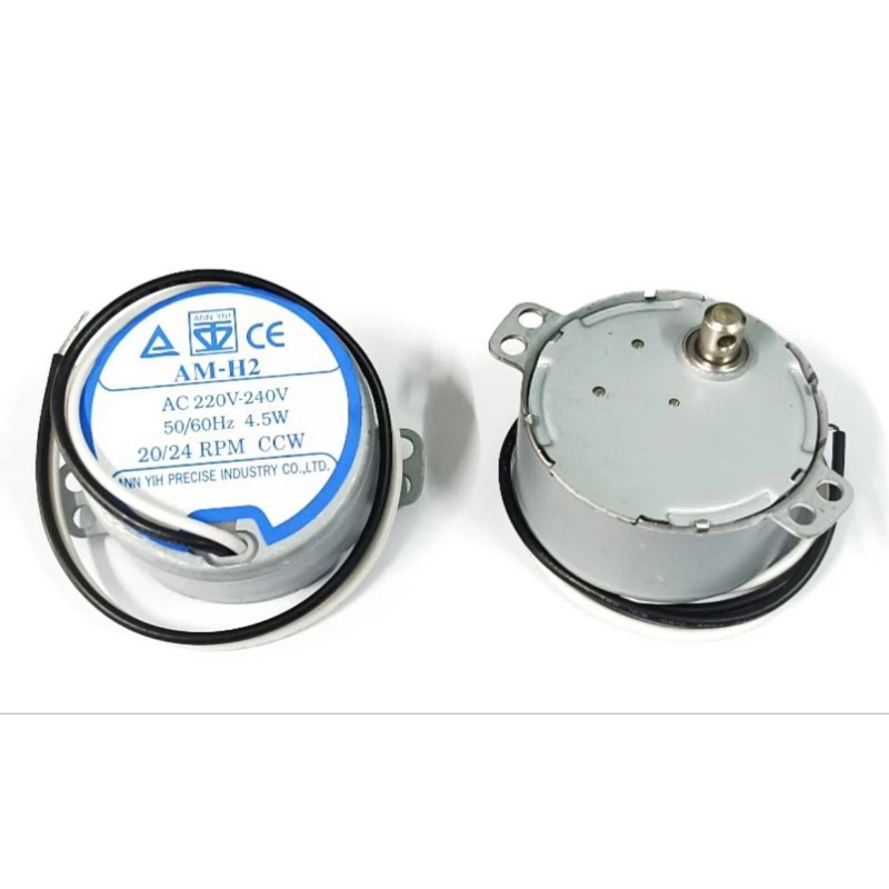 มอเตอร์ส่ายพัดลมฮาตาริ 16นิ้ว แกนสั่น ป้ายฟ้า ตัวหนา AM-H2 ติดผนัง,ตั้งพื้น ac220v-240v*50/60Hz 4.5W*20/24RPM*CW/CCW