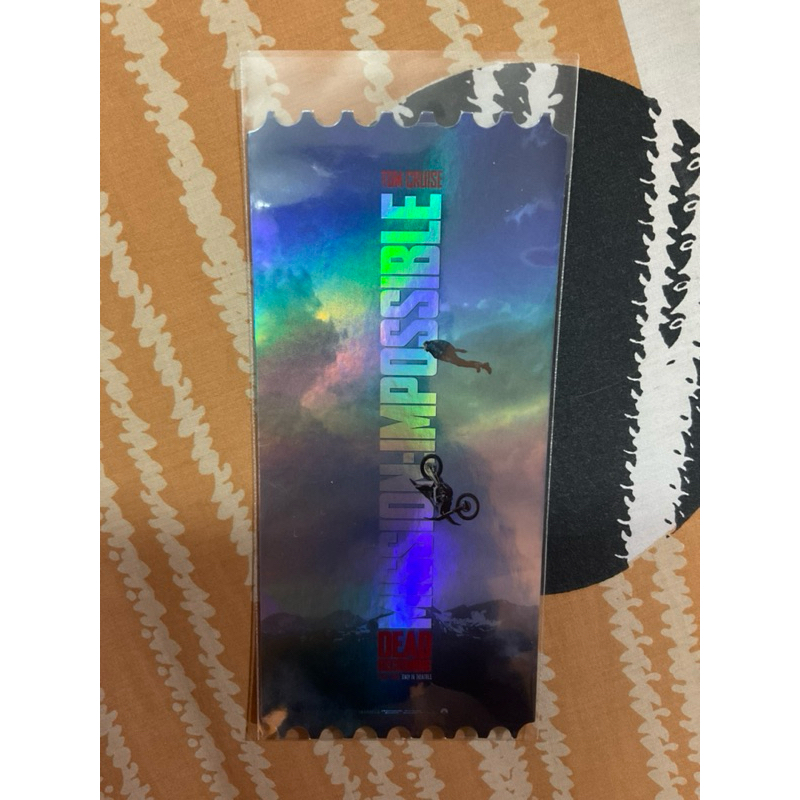 ตั๋วสะสม ตั๋ววิบวับ SF+ COLLECTIBLE TICKET No.108-109 ลาย Mission: Impossible – Dead Reckoning Part 