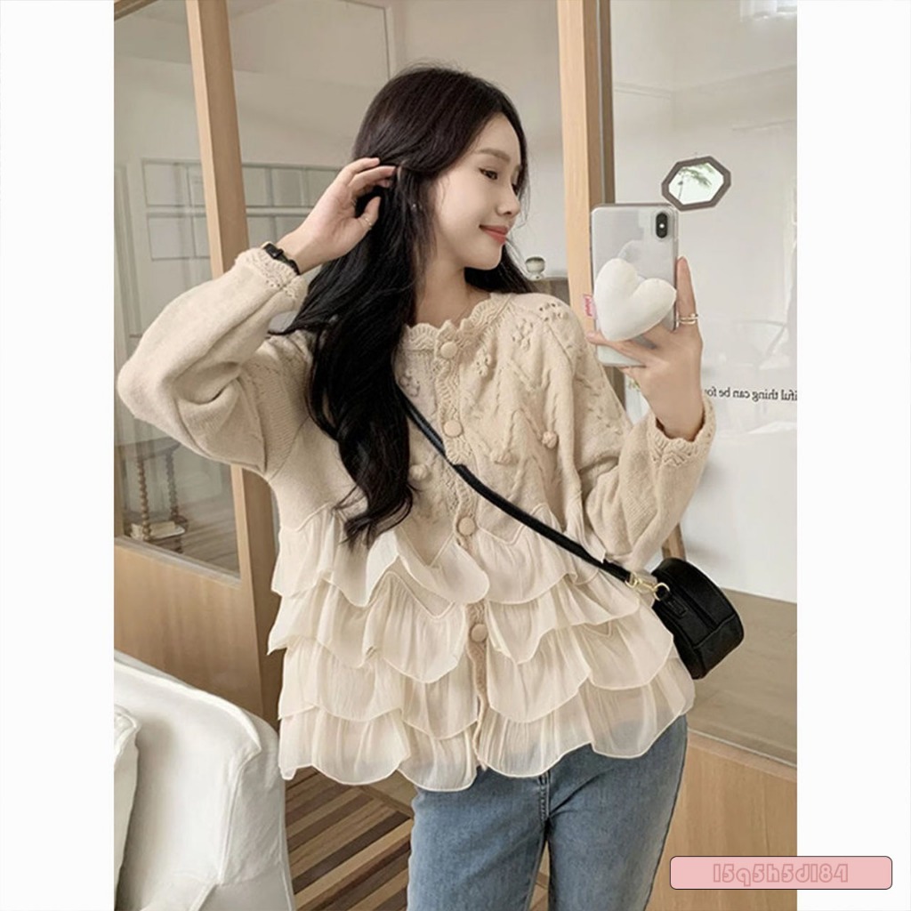 เสื้อกันหนาวคาร์ดิแกน ใส่สวย ดูหรูหรา เสื้อไหมพรมแฟชั่น