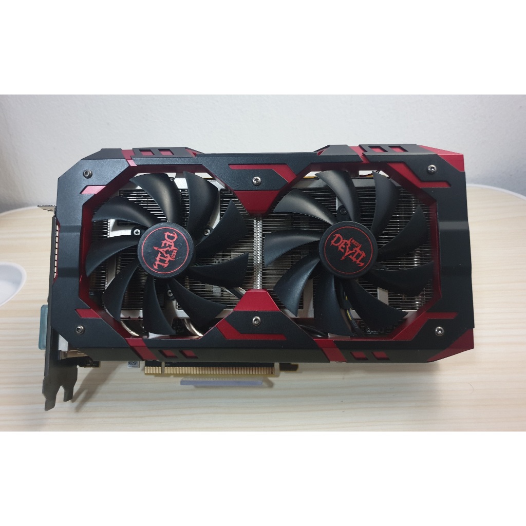 VGA (การ์ดแสดงผล) POWER COLOR Red Devil RX580 8GB ( AXRX 580 8GBD5-3DH/OC )