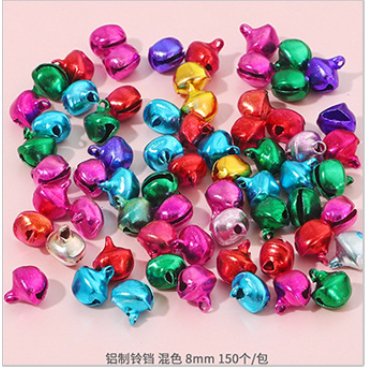 (พร้อมส่ง)กระดิ่ง กระพรวน ขนาด 8 มิล 150 ชิ้น/แพค