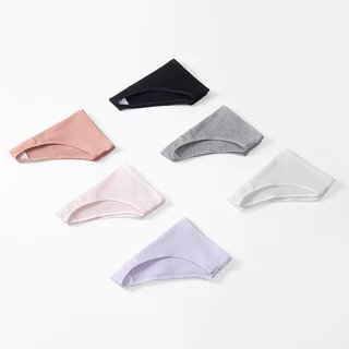 A-121 กางเกงในสีพื้นผ้าร่อง S-4XL มีตะเข็บตรงกลาง พร้อมส่ง กางเกงในไซส์ใหญ่ กางเกงในคนอวบ กางเกงในคนอ้วน กางเกงในเอวยืด