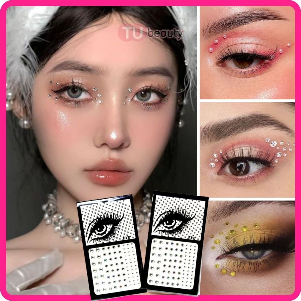 GEM Sticker คริสตัลเล็ก DIY คริสตัลติดหน้า เล็บ