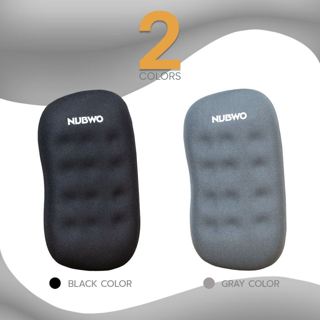 🎮 GAMING NUBWO NWR3 Wrist Rest แผ่นรองข้อมือ สำหรับเมาส์ ผลิตจากเมมโมรี่โฟม Anti-Slip ป้องกันการลื่นไถลขณะใช้งาน 003