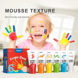 Mideer Finger Paint สีสำหรับเพ้นท์ศิลปะจากฝ่ามือ