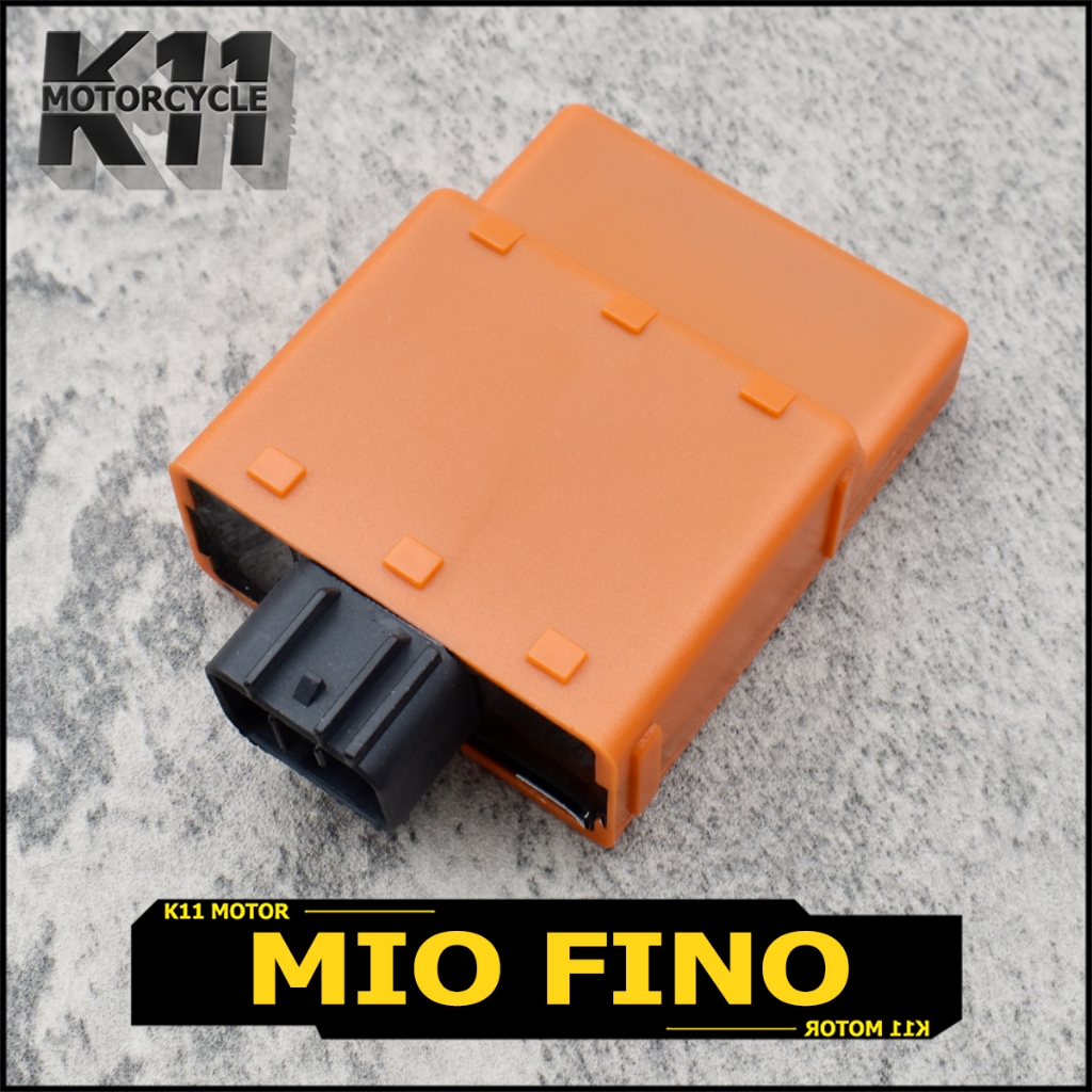 กล่องปลดรอบ CDI MIO FINO กล่องไฟแต่ง สินค้าคุณภาพ มีรับประกัน กล่องส้ม