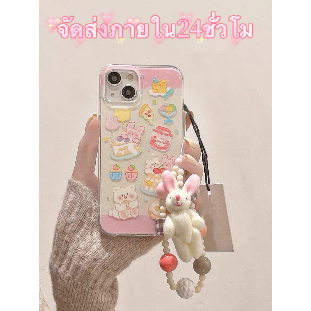 ส่งจากไทยใน24ชม. เคสไอโฟน 15 14 13 12 11 Pro Max เคส for iPhone 11 พกง่ายๆ แฟชั่น เปลือกคู่ วัสดุซิลิโคนอ่อนนุ่ม Case