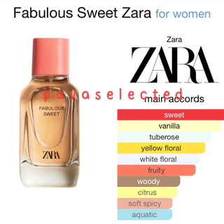Zara EDP woman; Nude Bouquet, Cashmere Rose ,Fields at Nightfall, Myself Flower ,Eternal Magnolia