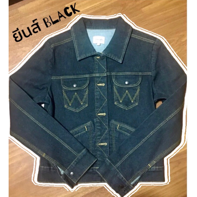 wangler เสื้อคลุมแขนยาว แท้ 100%