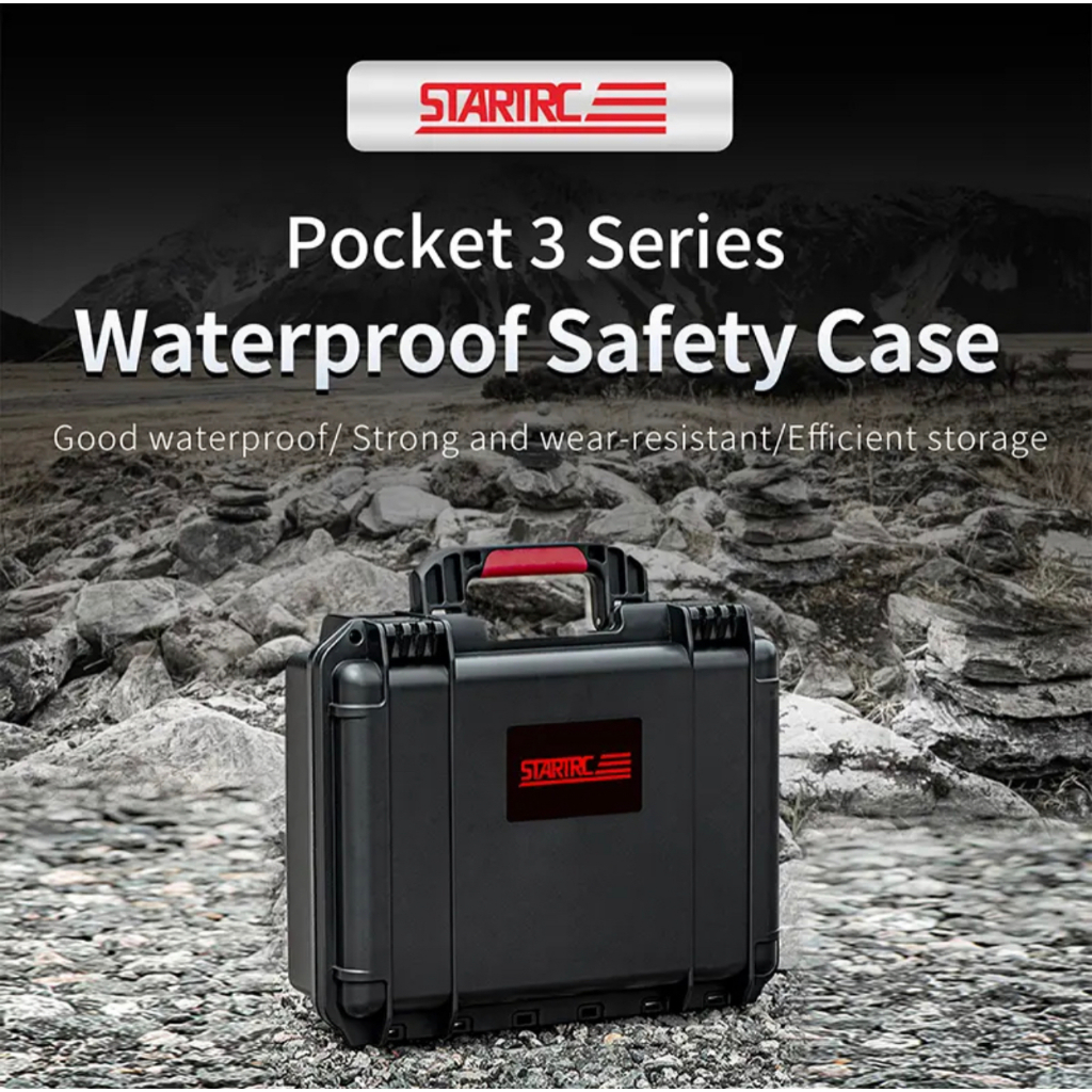 STARTRC เคสแข็ง กันน้ำ กันกระแทก สำหรับ Pocket 3 Waterproof Hard Case for DJI OSMO Pocket 3 action