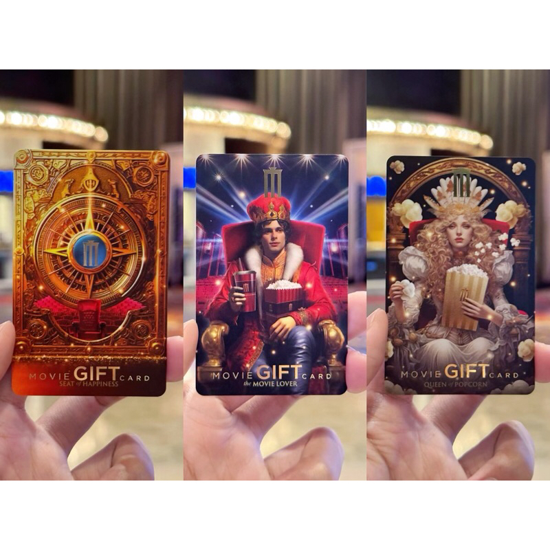 บัตรเมเจอร์ M Cash Tarot Collection บัตรเติมเงิน Movie Gift Card จาก Major Cineplex