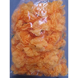 ดอกดาวเรืองร้อยมาลัยขนาดใหญ่10ซม100ดอก160บาท