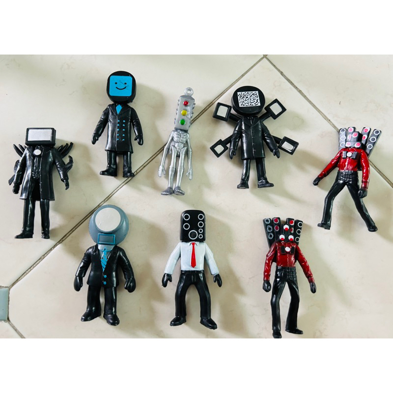 Sale 70% Skibidi Toilet  Titan ไททัน TV man   Camera man  Speaker man Model โมเดล ขนาด 3-11 cm. - รูปที่ 3
