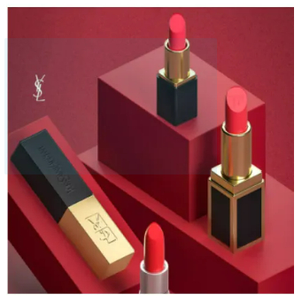 (ของแท้ 100%) YSL Saint laurent ลิปสติกแท่งเล็กสีทองเนื้อแมทสีใหม่ 09# 18# 21# 23# 1g