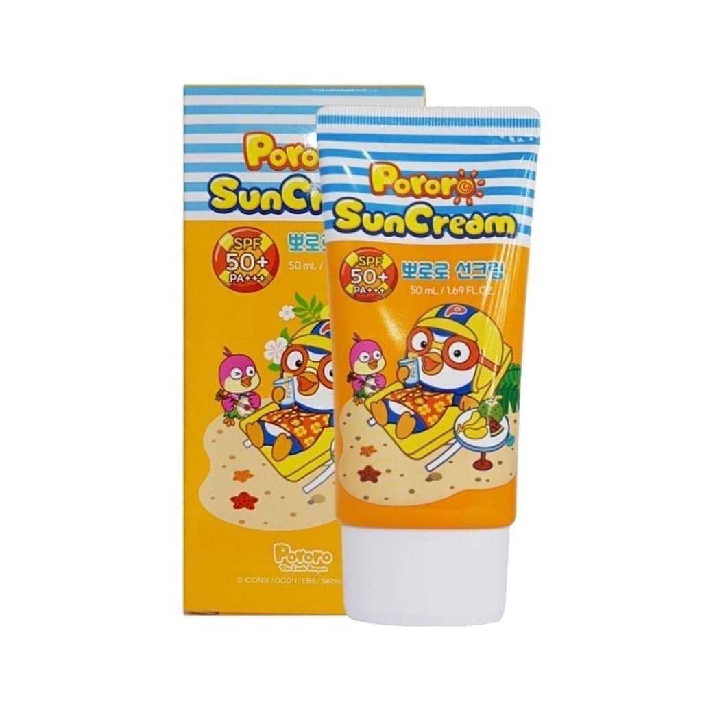 (ครีมกันแดดสำหรับเด็ก) Pororo Sun Cream Spf 50 Pa+++ 50 ml.
