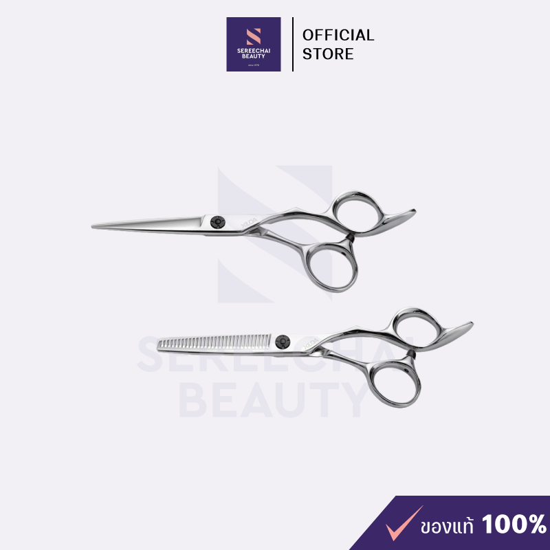 XILDA ชุดกรรไกรตัดซอย รุ่น SIGNATURE MUSASHI Jr. ขนาด 5.5 นิ้ว