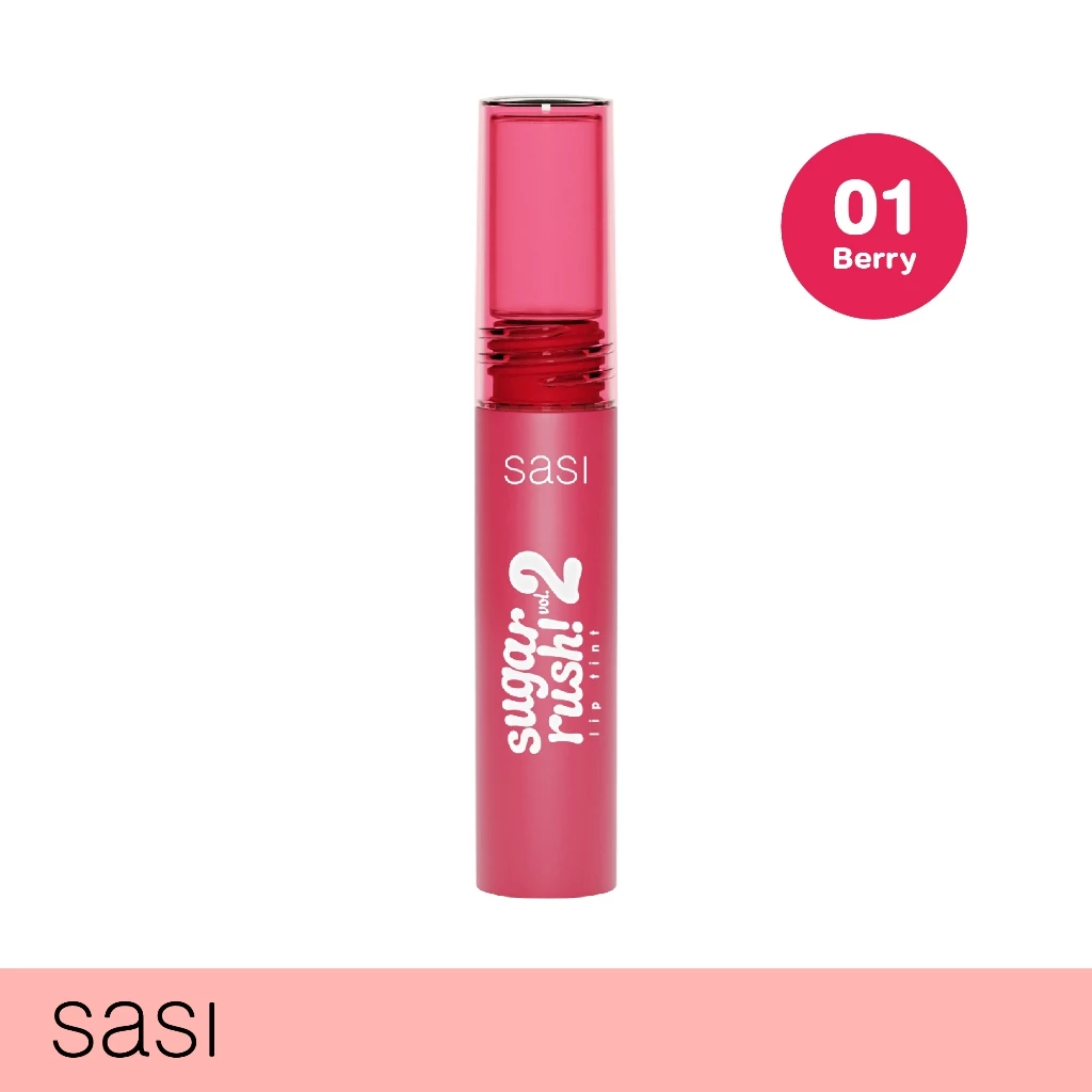 sasi ศศิ ชูการ์ รัช ลิป ทินท์ วอลลุ่ม ทู (2 กรัม) Sugar Rush Lip Tint Vol.2 (2g.) thumbnail 4