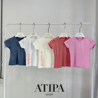 Atipashop - LONGER JIMMIE เสื้อยืด แขนสั้น มีหลายสี