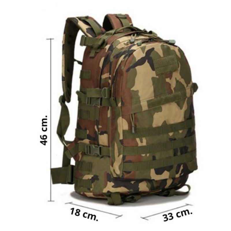 (พร้อมส่ง)CRJ128 กระเป้าเป้ กระเป๋าเป้ทหาร กันน้ำ กระเป๋าเดินป่า ระบบรองรับเอว เหมาะสําหรับกีฬากลางแจ้ง